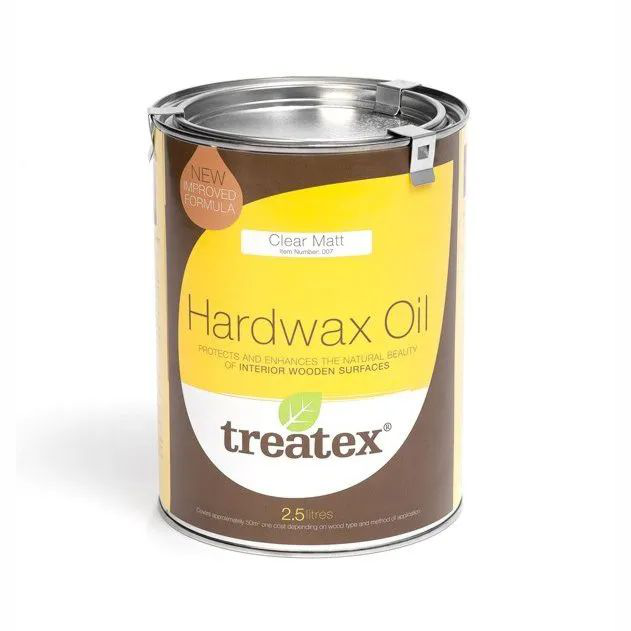 Treatex Hardwax Oil Clear 2.5L – Available in Matt and Satin